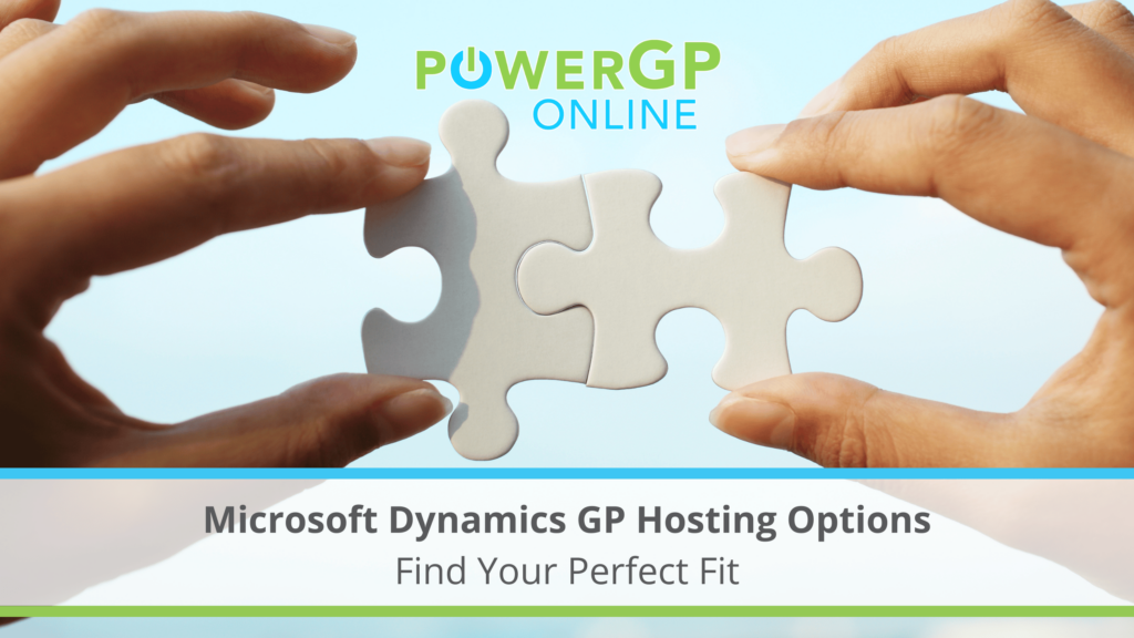 Microsoft Dynamics GP Hosting Options